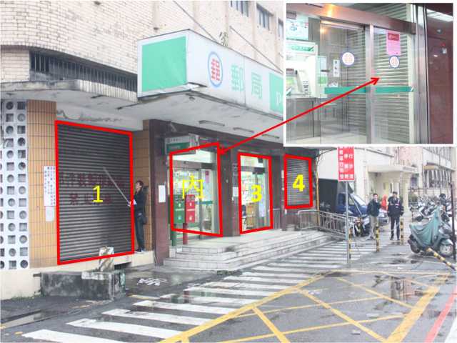 港西街郵局大門廣告4