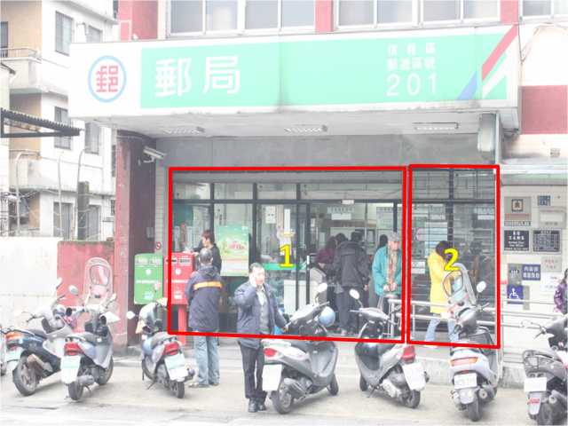 信義郵局大門廣告2