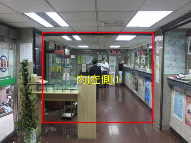 文化郵局大門廣告內1