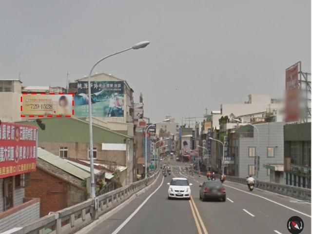 彰化市中華路橋廣告牆出租